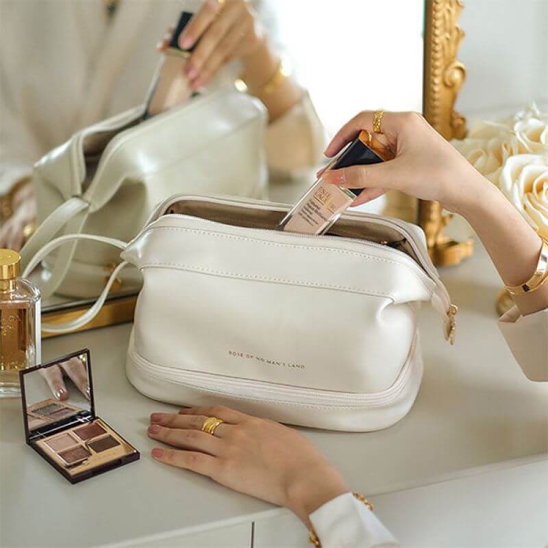 Elegant Travel Makeup Bag
