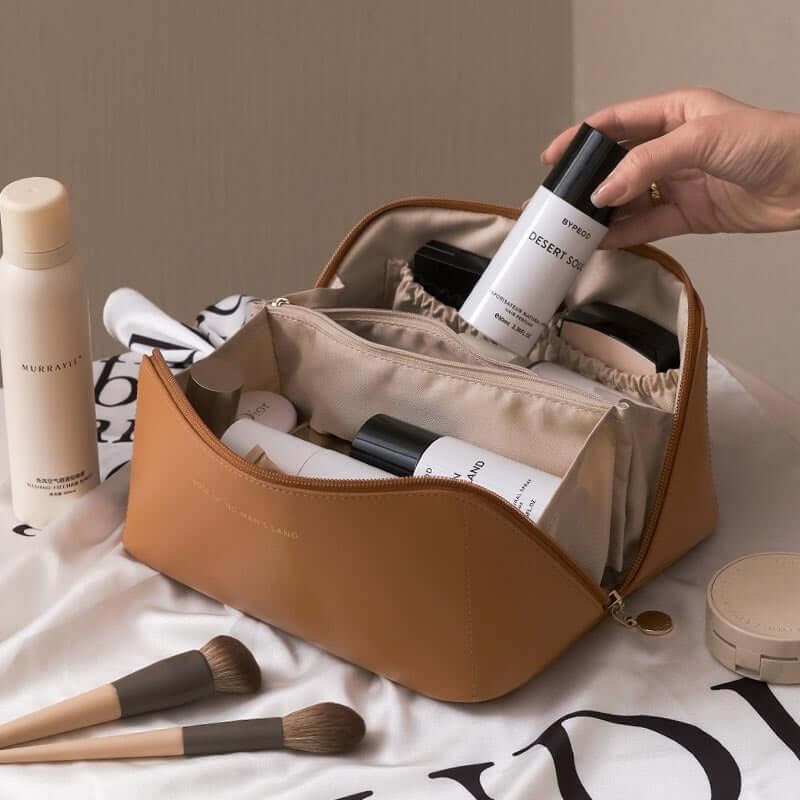 Elegant Travel Makeup Bag